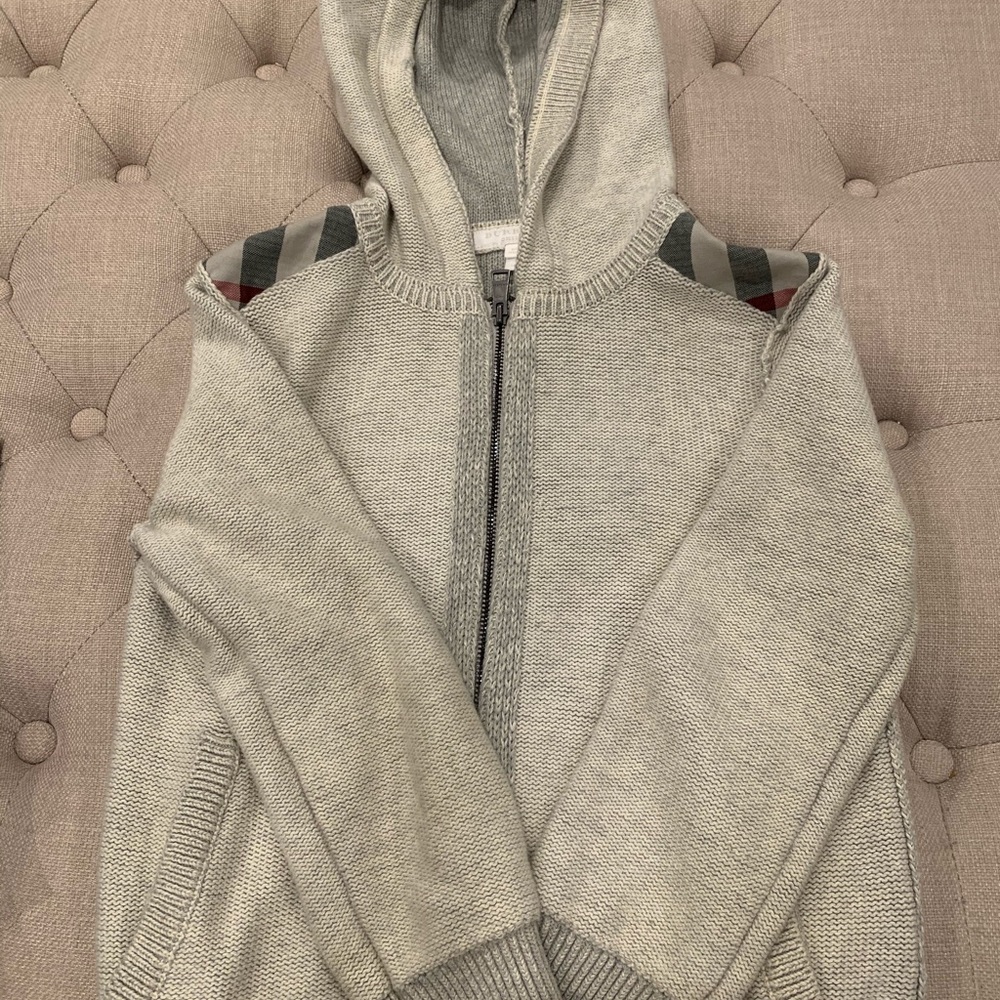 Burberry Children’s Zipped Cardigan Hoodie size 6Y